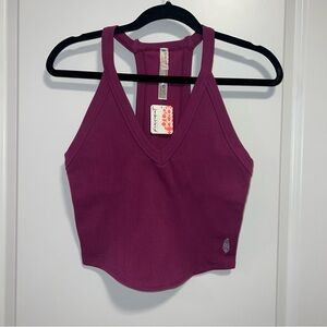 FP Movement All Clear V-Neck Cami Mulberry NWT Size XL